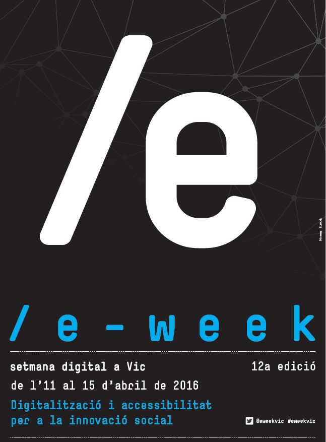 El debat entre llibertat i seguretat serà un dels eixos centrals de la dotzena edició de l’E-Week, la setmana digital a Vic