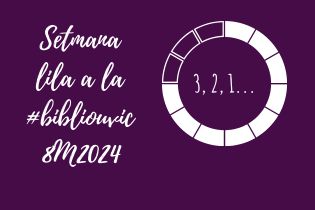 Setmana lila a la #bibliouvic 2024