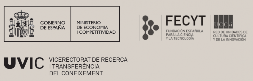 Ministerio de Economí y competitividad, Vicerectorat de Recerca i Transferènica de Coneixement, FECYT