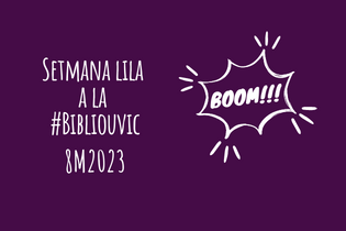 Setamana lila a la #bibliouvic 2023