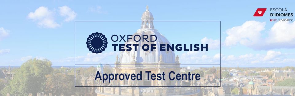 Oxford Test of English - Approved Test Centre