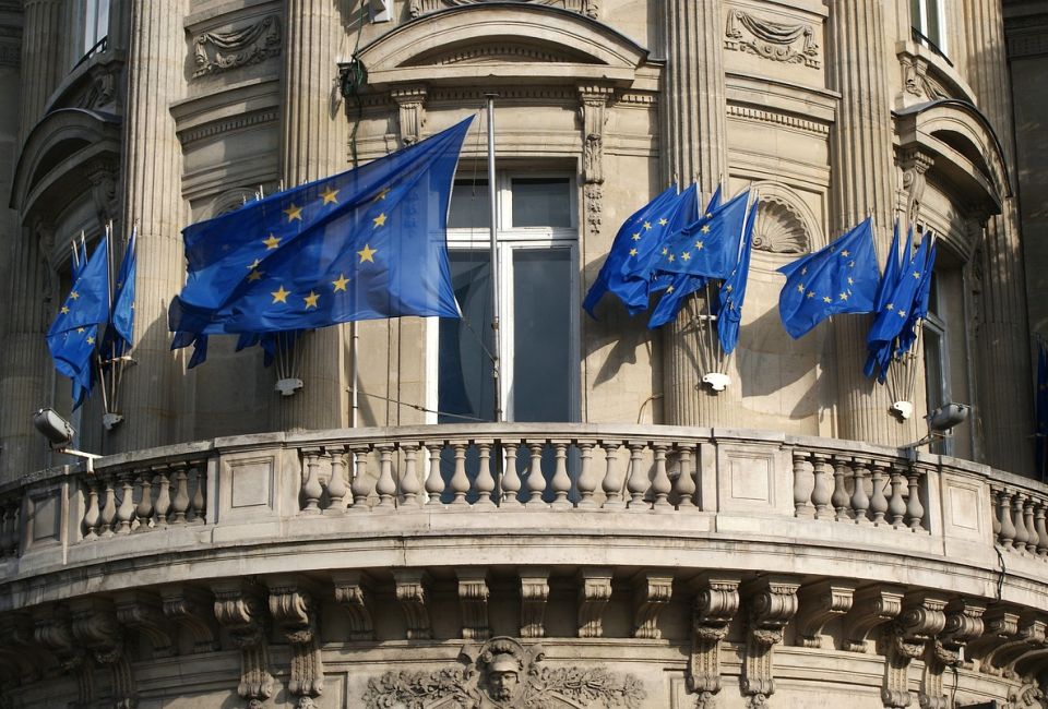 Banderes de la Unió Europea