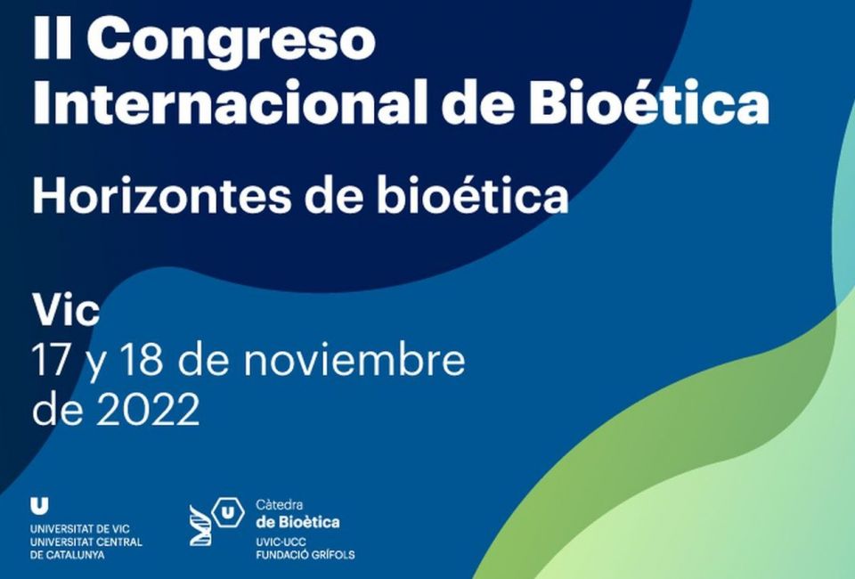 Cartel del II Congreso Internacional de Bioética