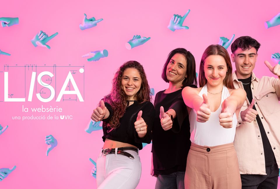 Imatge promocional de la websèrie LISA 