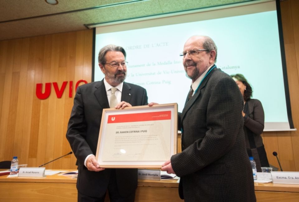Arcadi Navarro: “The UVic-UCC is helping to build a stronger country”