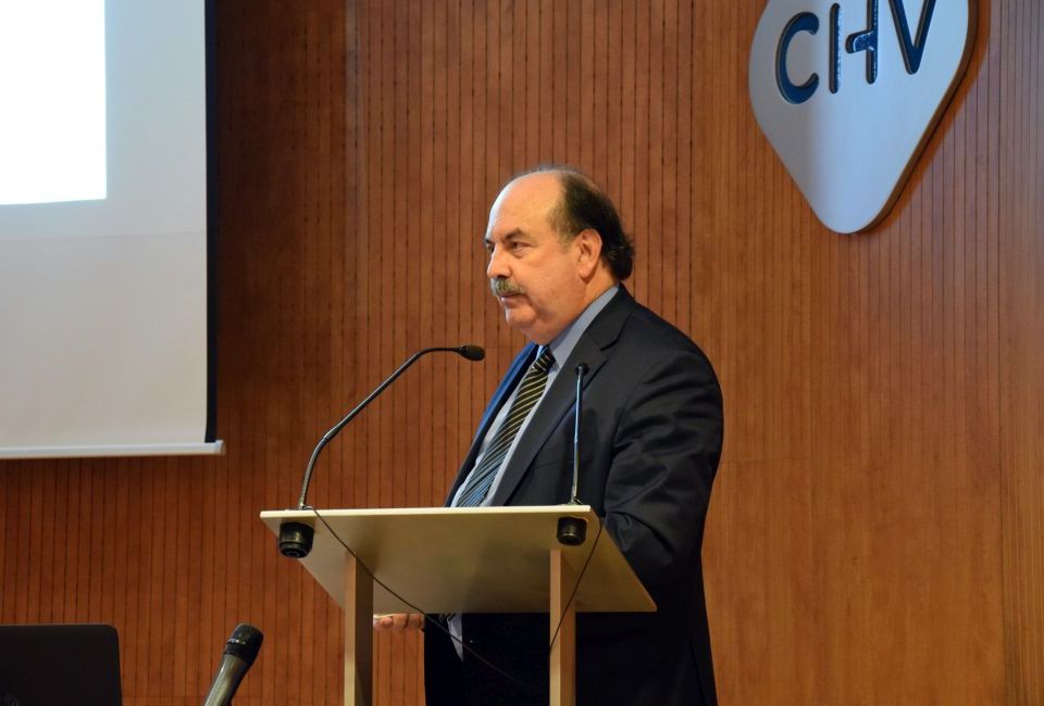 Josep-Eladi Baños, en la seva ponència