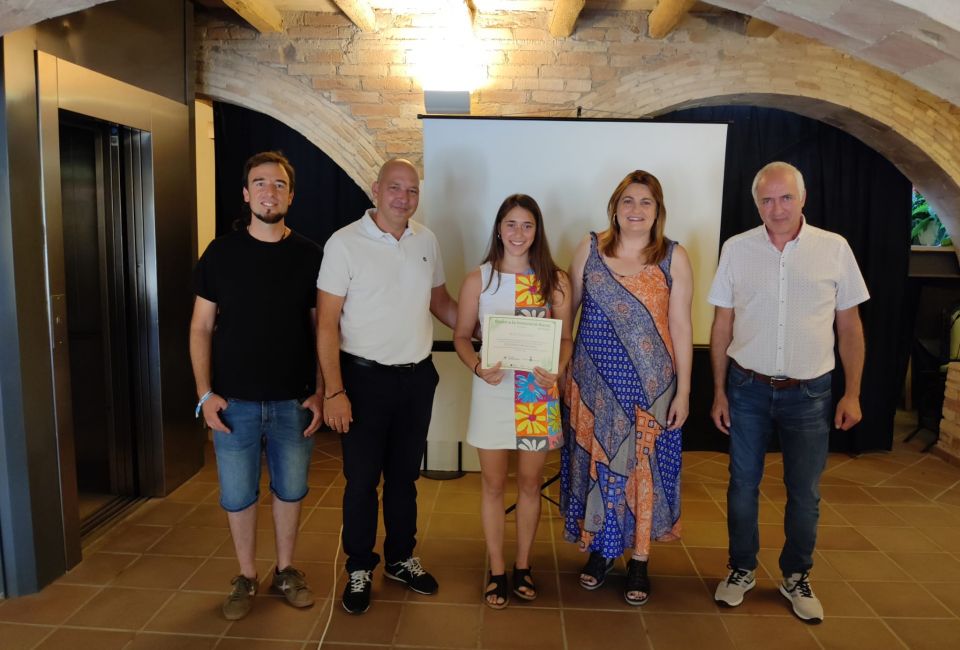 Mar Pujol, guanyadora del Premi Innovació Rural al Lluçanès