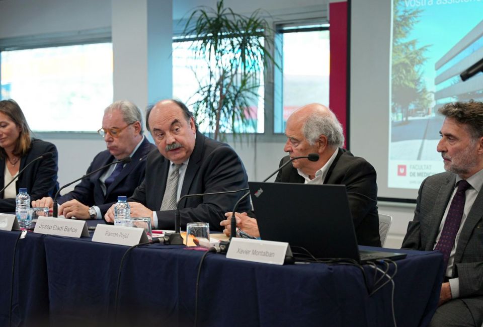 Anna Tarradellas, Josep Arimany, Josep Eladi Baños, Ramon Pujol y Xavier Montalban
